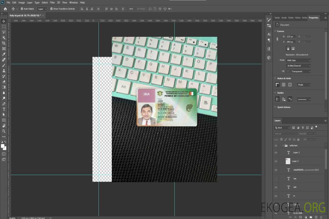 Côte D'ivoire DL photolook DEVANT template Côte D'ivoire DL photolook DEVANT template
